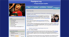Desktop Screenshot of feastgoer.org