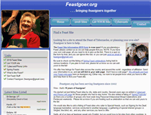 Tablet Screenshot of feastgoer.org